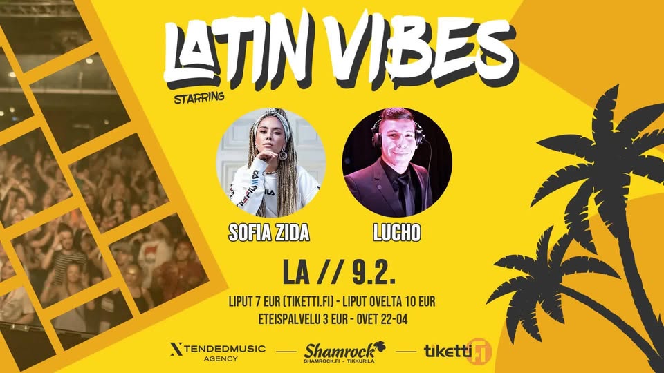 Latin Vibes w. Sofia Zida & DJ Lucho