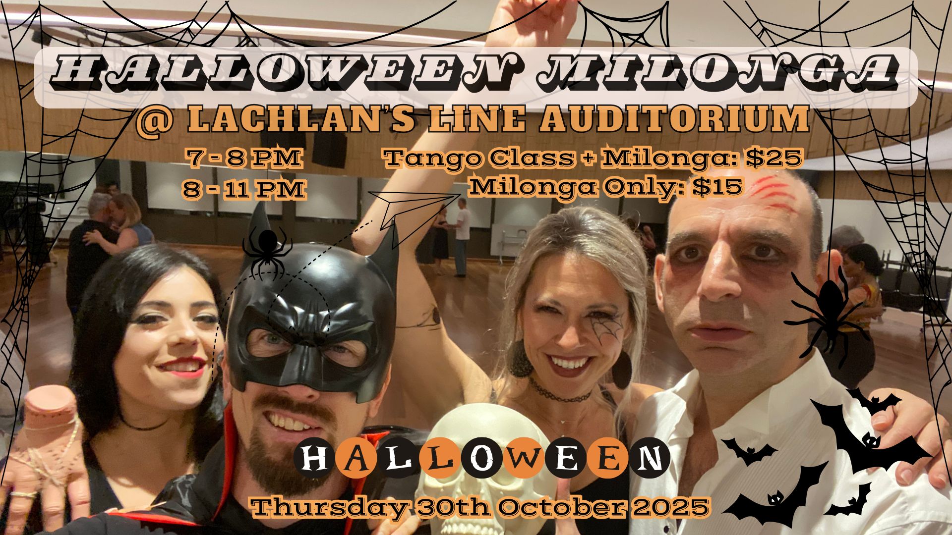 Halloween Milonga Sydney Primavera Tango - Sydney