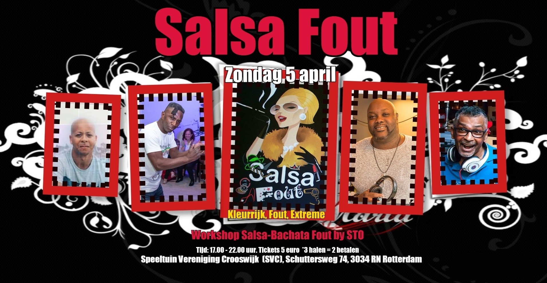 Salsafout €5 Latin Generation Sunday 17.00 - 22.00 u Rotterdam
