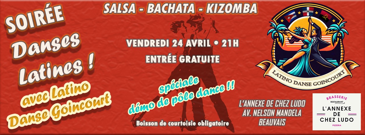 Soirée Mensuelle SBK - Latino Danse Goincourt