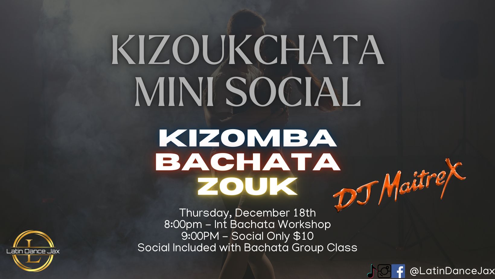 KiZoukChata Mini Social Dec - LDJ
