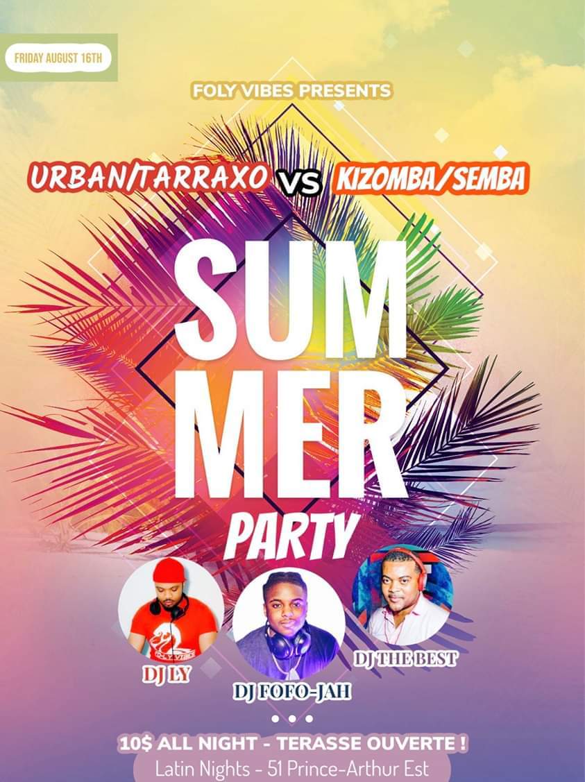 Urban Tarraxo vs Kizomba Semba Summer Party
