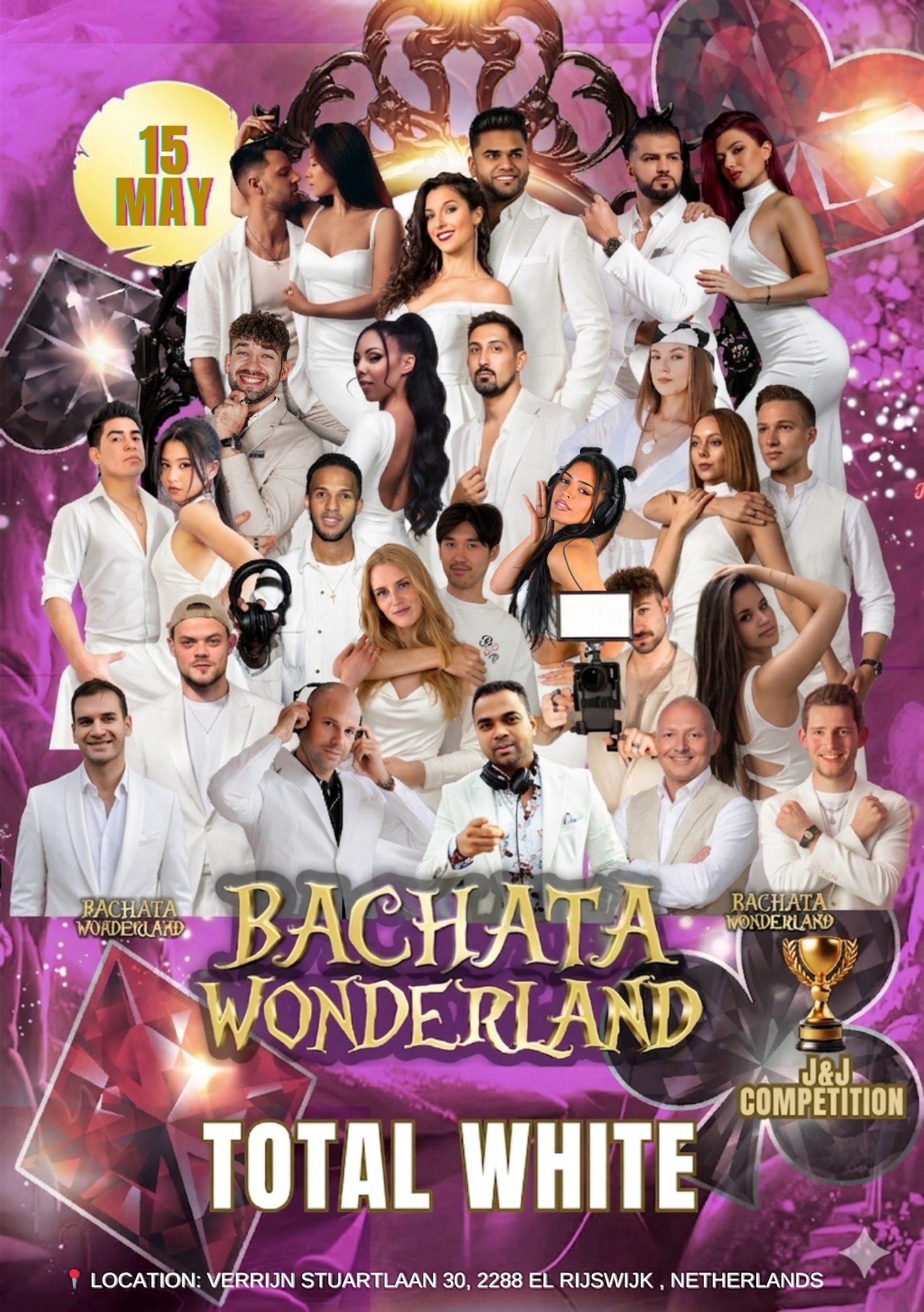 Bachata Wonderland Weekender - Total White 🤍