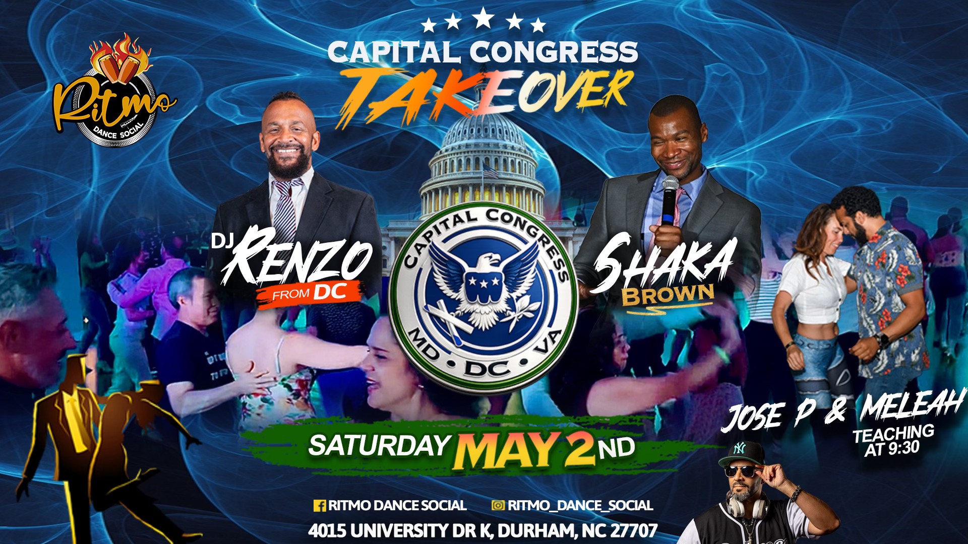 RITMO Dance Social Capital Congress Takeover