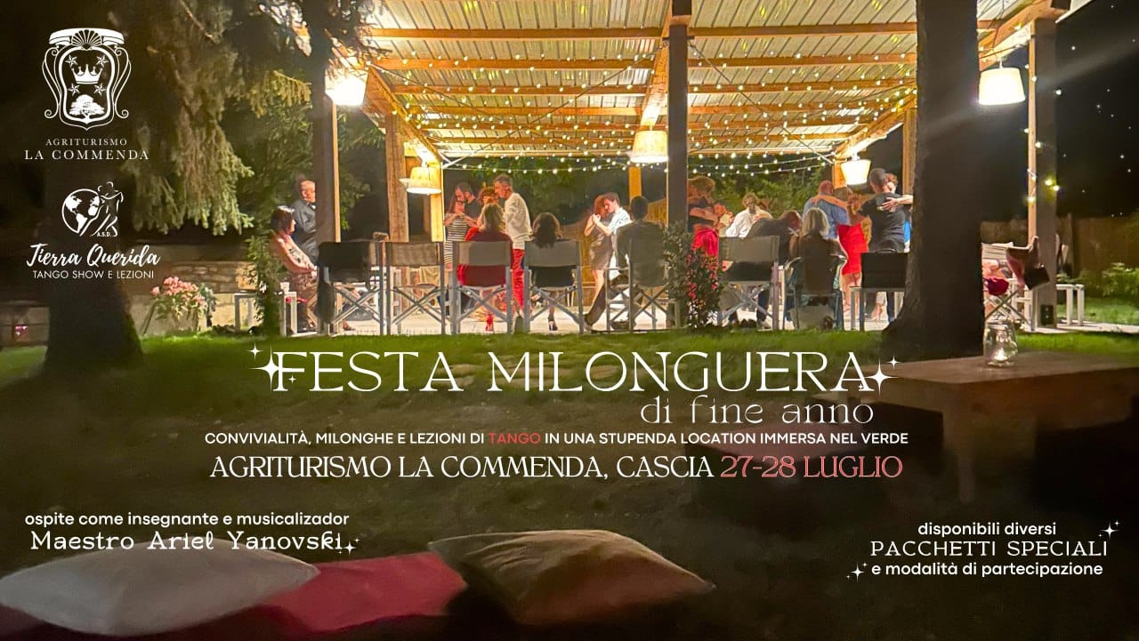 Festa Milonguera di Fine Anno - Special Guests Tierra Querida