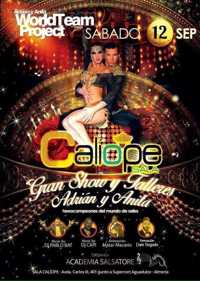 IV SALSATORE WEEKEND 2015 CON ADRIAN Y ANITA Y LOS DJ´S PABLO BAT Y CAPI ROMERO JUNTO CON MACARIO Y DANI SEGADO.