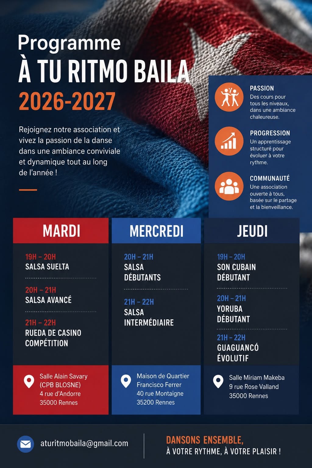 🌻🪘SAISON 2026-2027 A TU RITMO BAILA 🪘🌻