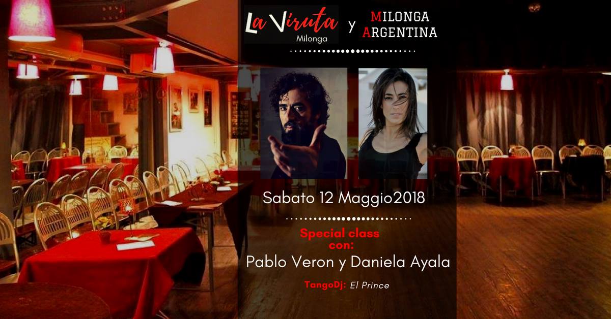 Pablo Veron y Daniela Ayala lezione+Milonga con Tdj El Prince