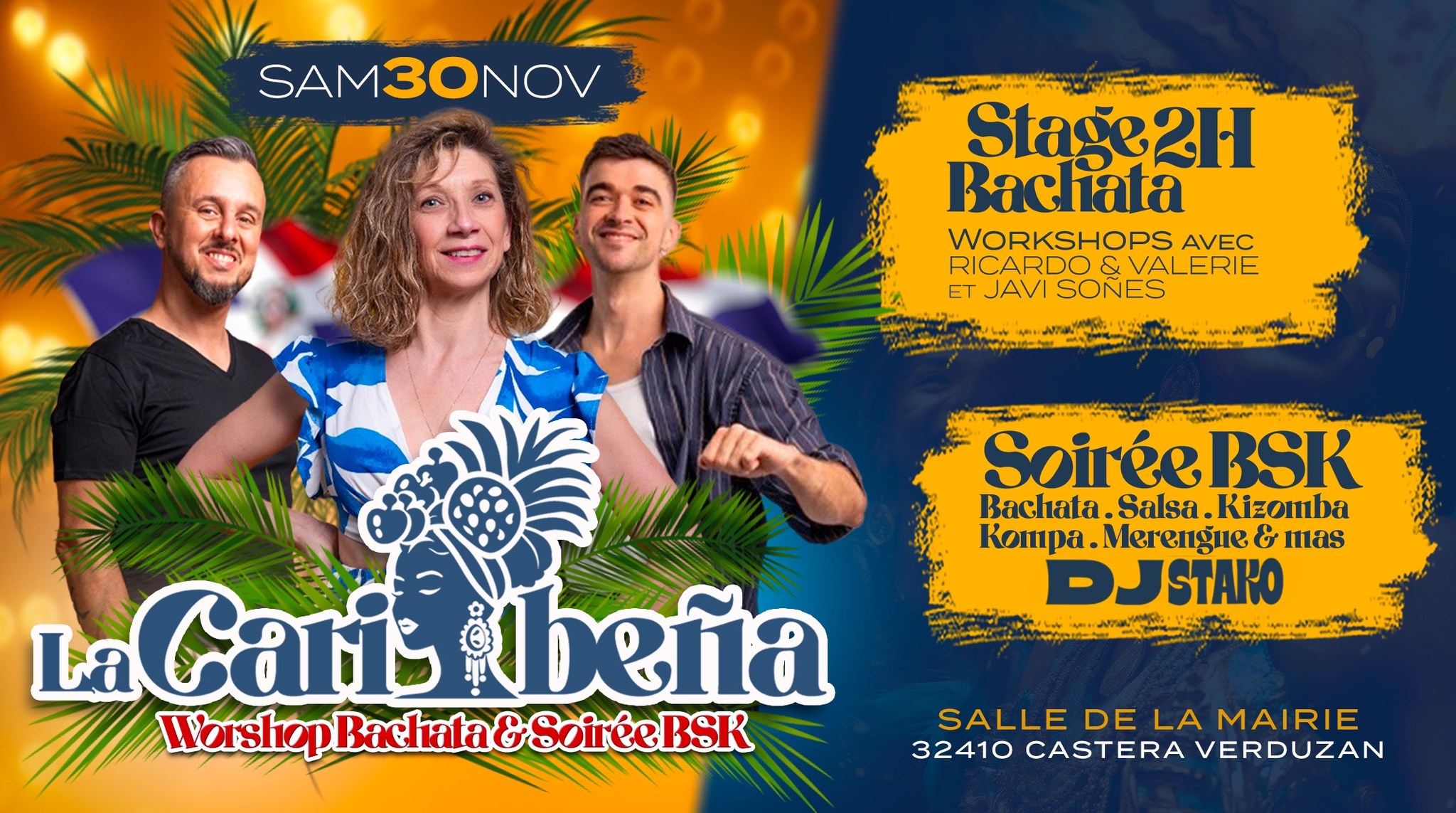 La Caribeña Stages+soirée BSK