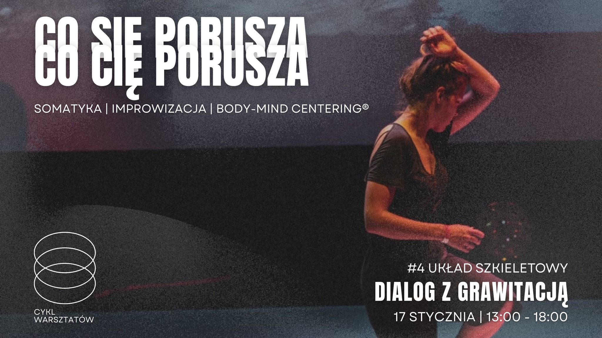 KOŚCI: DIALOG Z GRAWITACJĄ CYKL WARSZTATÓW SOMATYCZNYCH BODY-MIND CENTERING® IMPROWIZACJA