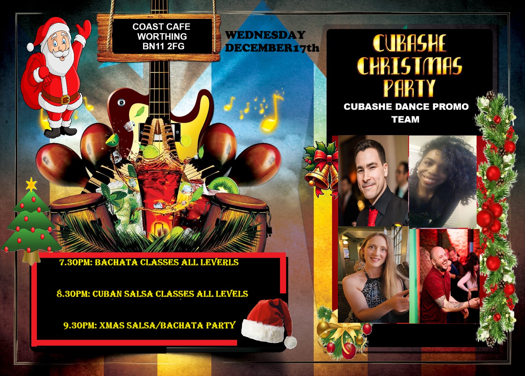 Cubashe Christmas Party with Cubashe Dance Promotions TEAM