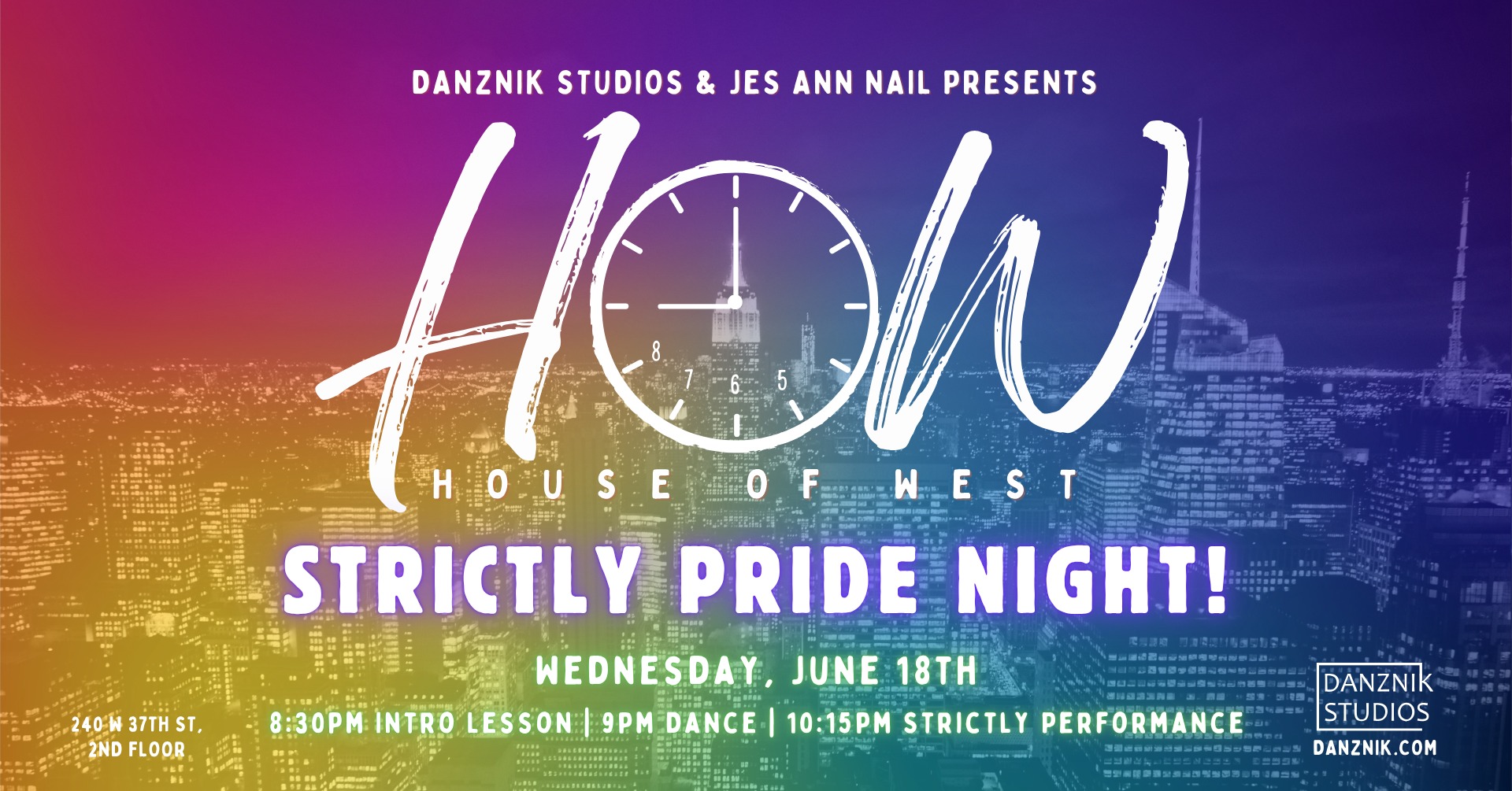 House of West β’ Strictly Pride Night! β’ ft. DJ Kit & DJ Bumblebee