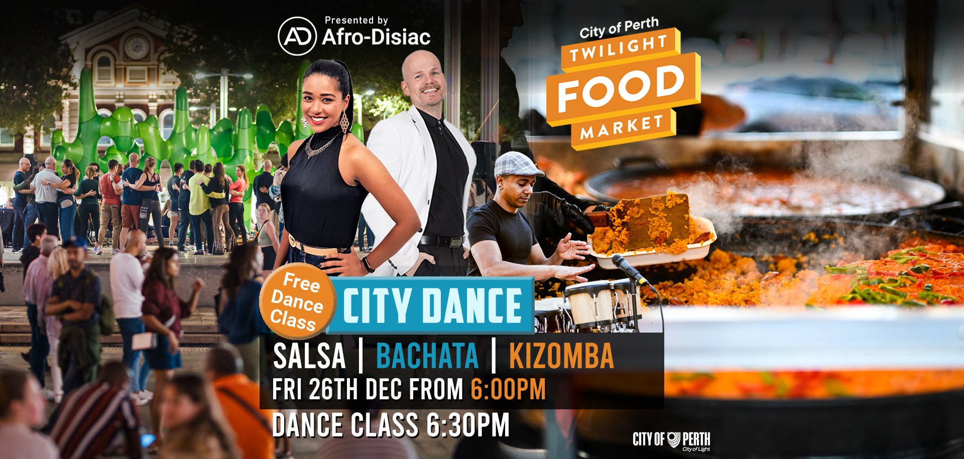 City Dance @ Twilight Food Market Dec 26th!