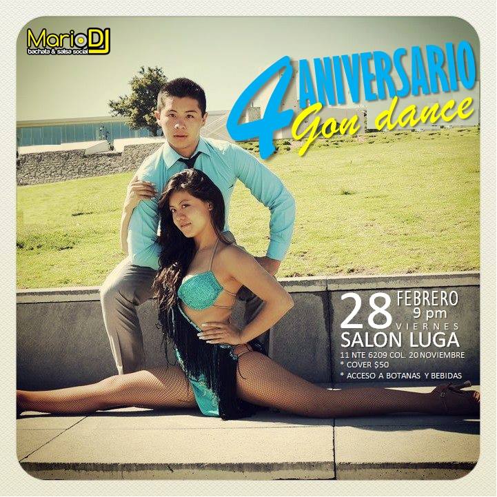 4 ANIVERSARIO ACADEMIA GON DANCE 20 AÑOS ARELY OCHOA