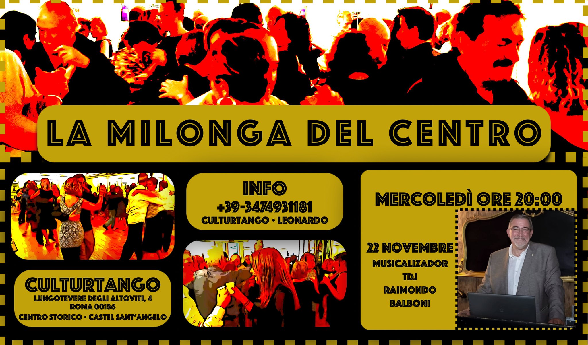 La Milonga Del Centro ππ»πΊπ» Raimondo Balboni TDJ