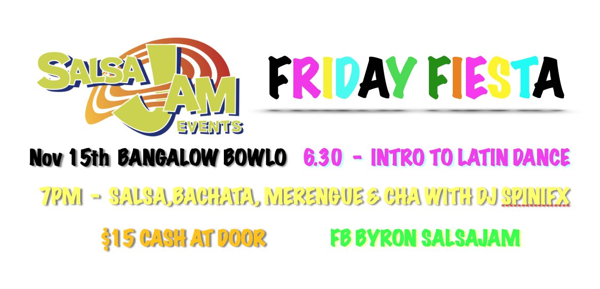 SalsaJam's Friday Fiesta - Let's Dance