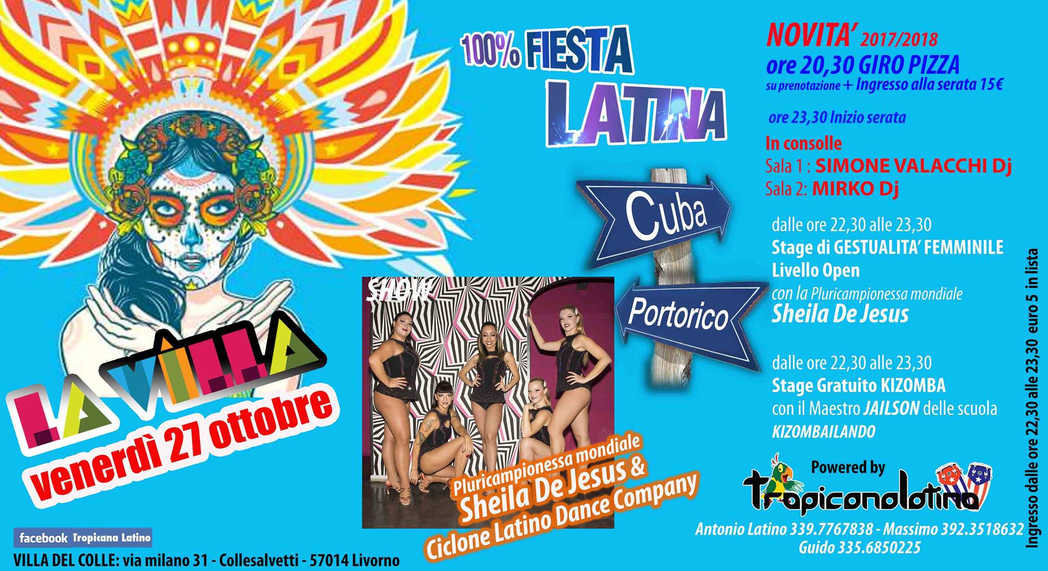 100% FESTA Latina il venerdì di Villa del Colle