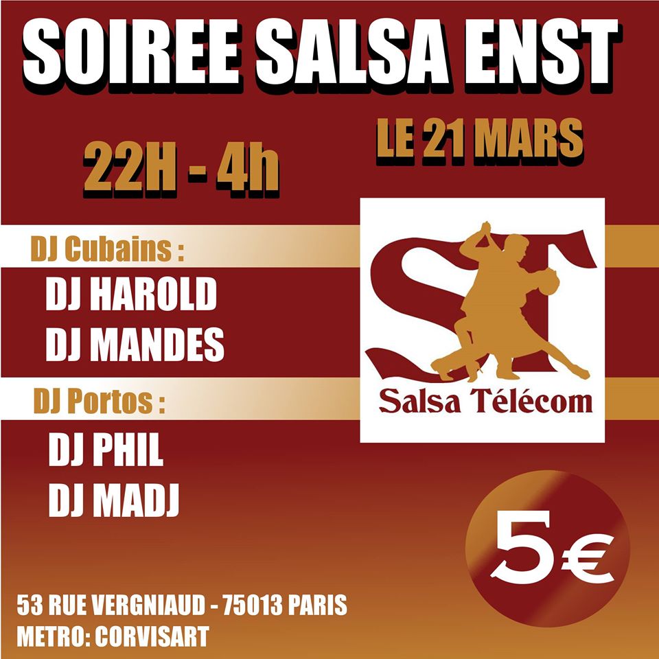SOIREE SALSA ENST