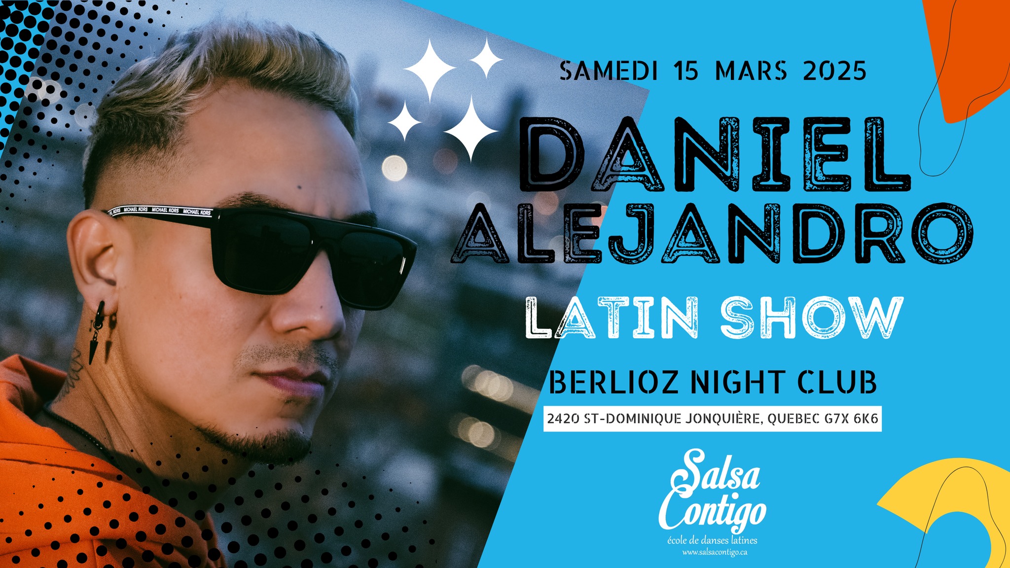 Daniel Alejandro @Jonquiere Bar Le Berlioz Salsa Contigo