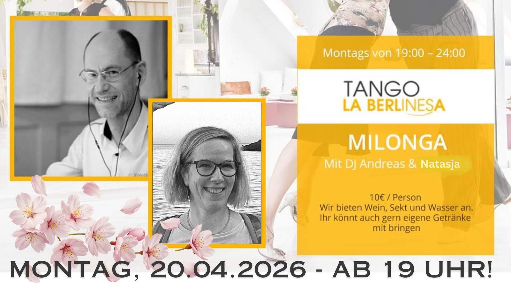 La Berlinesa Montagsmilonga Berlin 20.04.2026