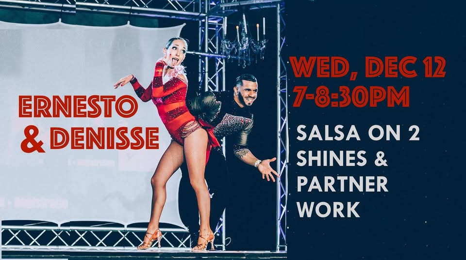 Ernesto & Denisse NYC Salsa Workshop!