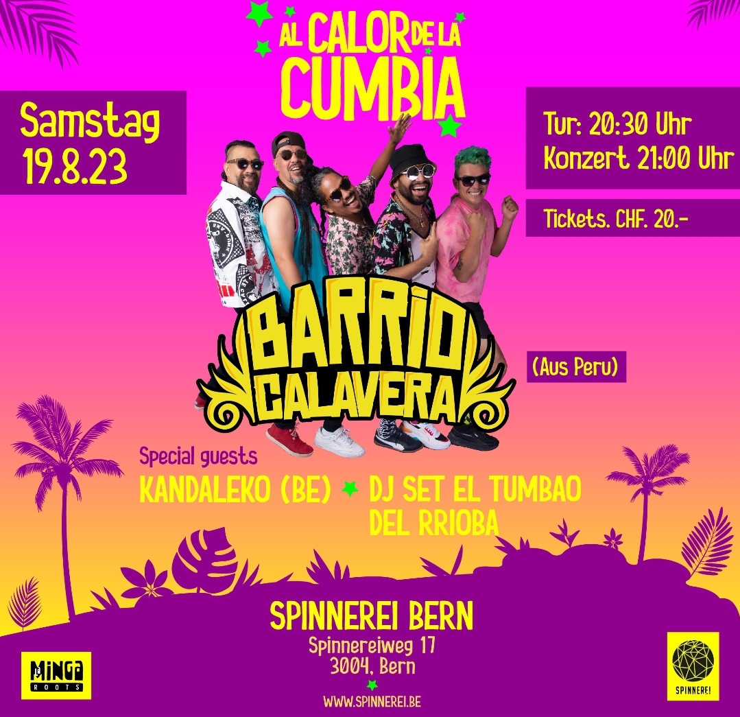 La Minga Roots presents Barrio Calavera aus Peru