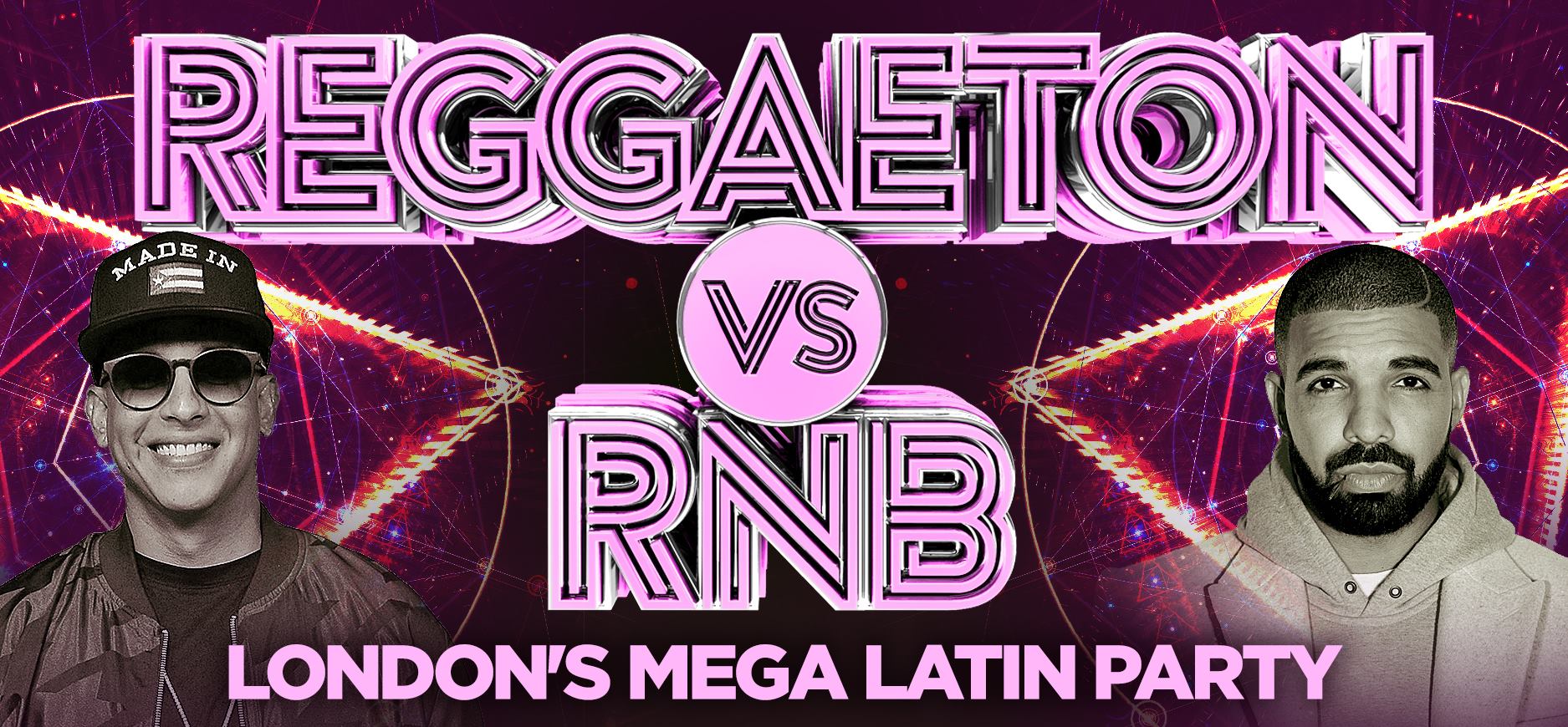 Reggaeton VS RNB - London's Mega Latin Party this Saturday!