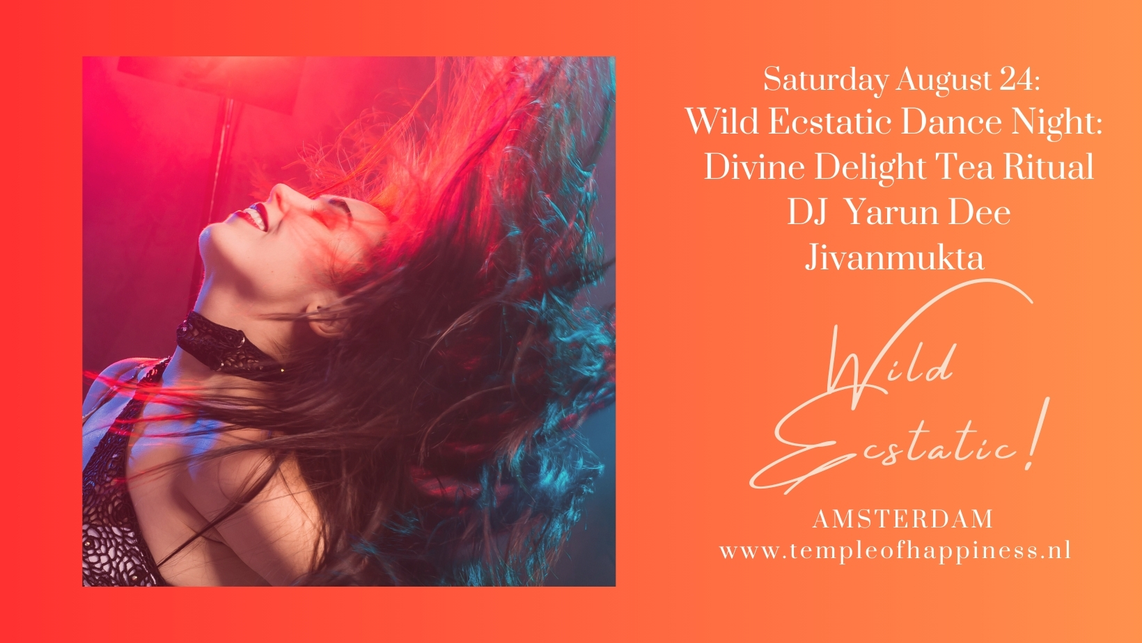 Wild Ecstatic Dance night: DJ Yarun Dee & Barefeet dance party DJ jivanmukta