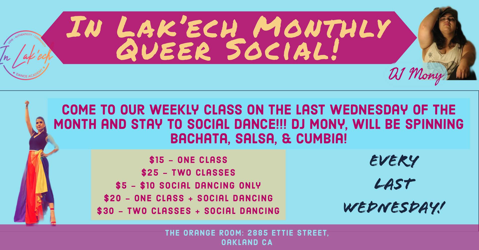 In Lak'ech Monthly Queer Social!