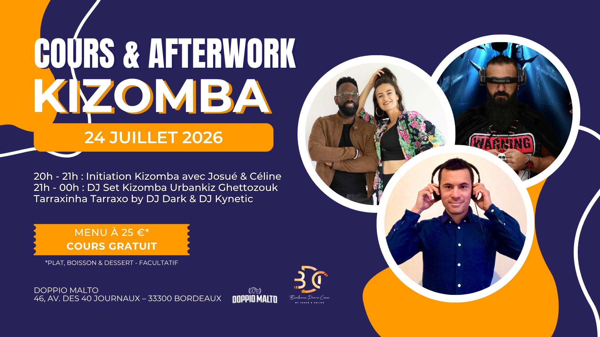 Cours & Afterwork Kizomba