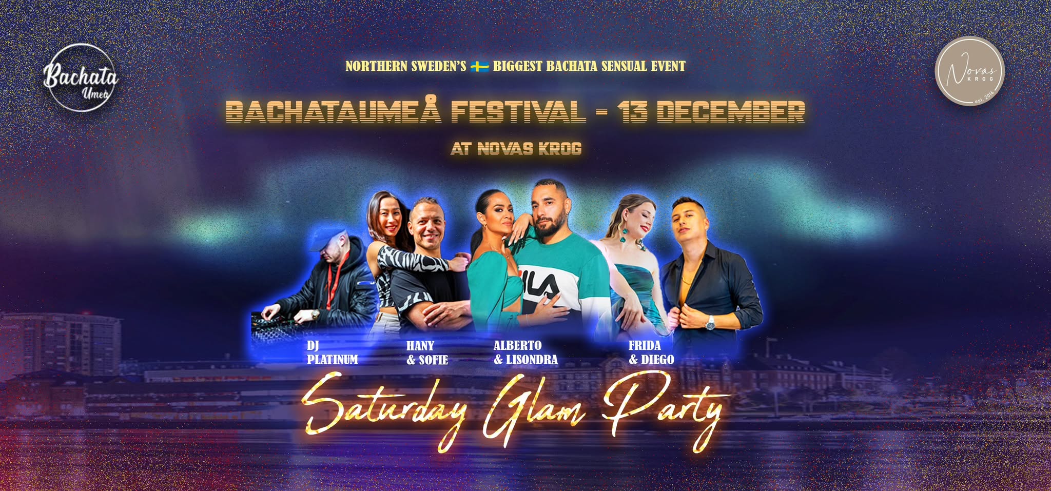BachataUmeå Festival PARTY - SATURDAY 13 DECEMBER 2025
