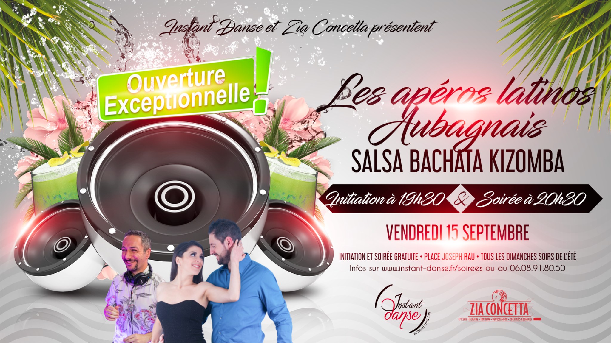 Les Apéros Latinos Aubagnais : Closing Exceptionnel Spécial Soirée Blanche