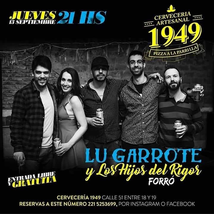 Forró en 1949! Lu Garrote y LHDR en #LaPlataCelebraBrasil