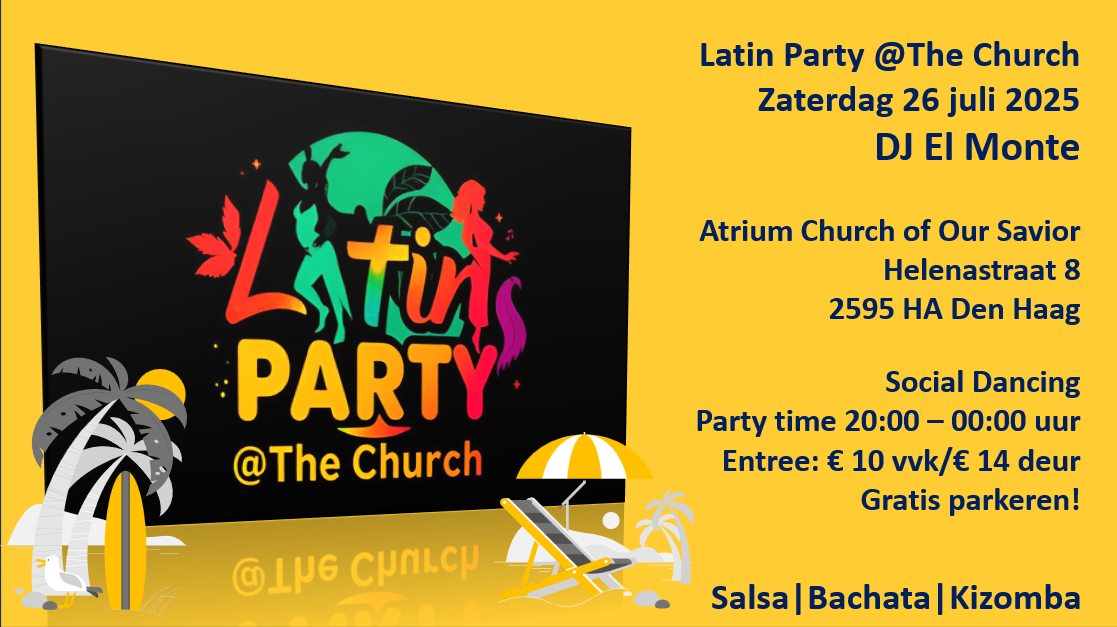 Latin Party @The Church - Tropical Party!