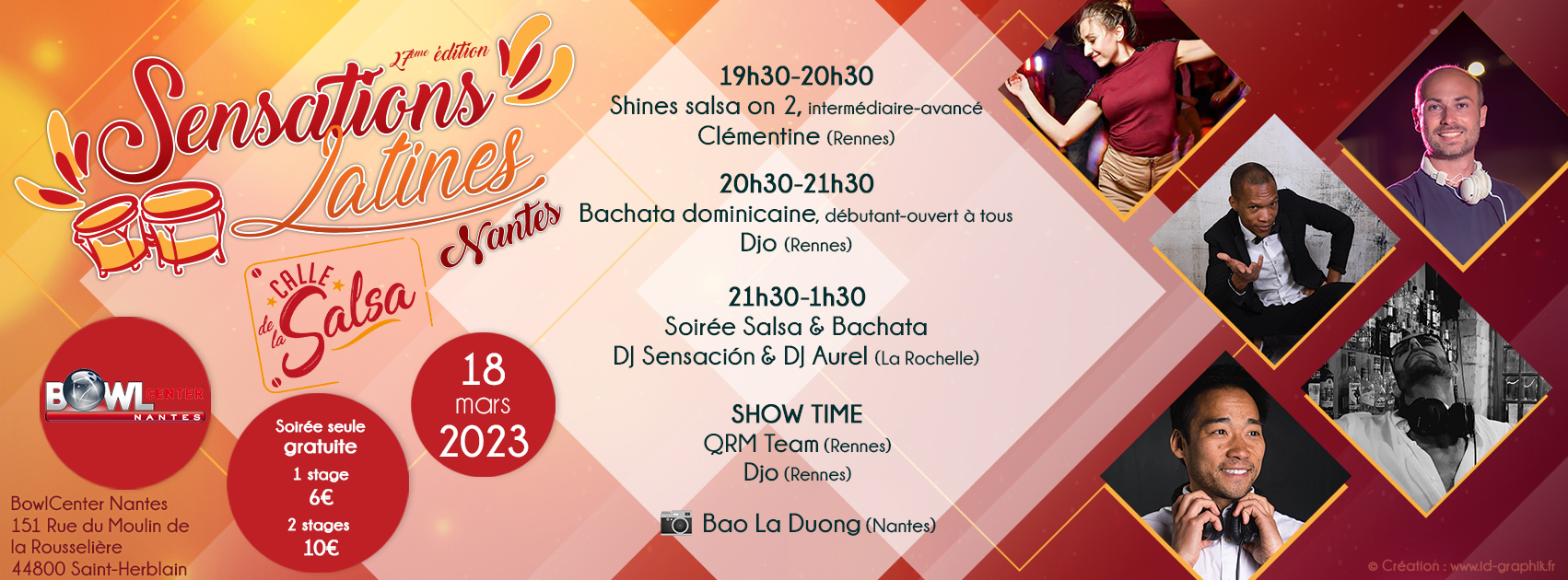 🕺💃 Sensations Latines #27 - Salsa & Bachata au BowlCenter