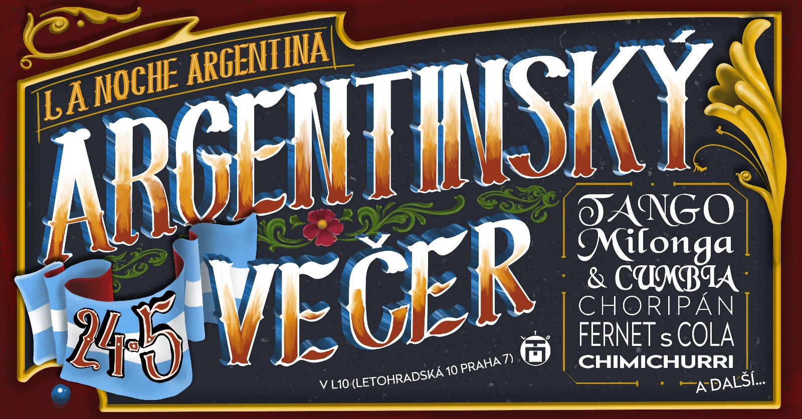 Argentinský Večer La Noche Argentina
