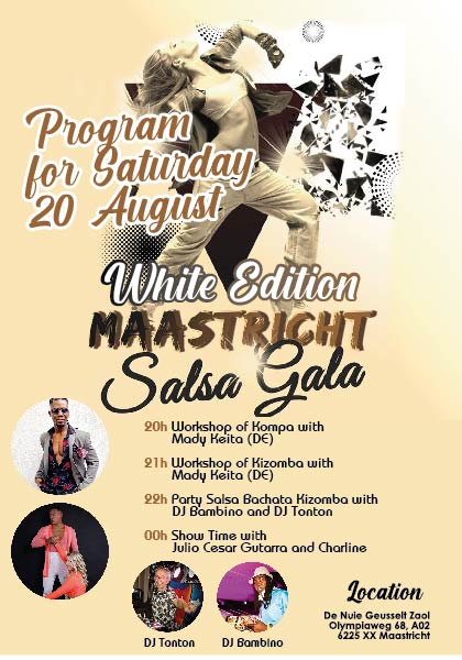 Maastricht Salsa Gala Sat. 20 August