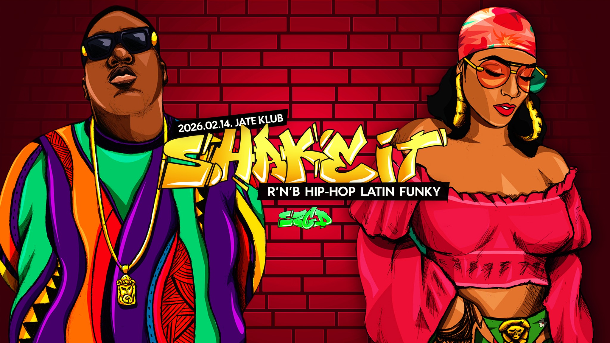 Shake It - #szgd - Jate Klub - 02.14. Szeged