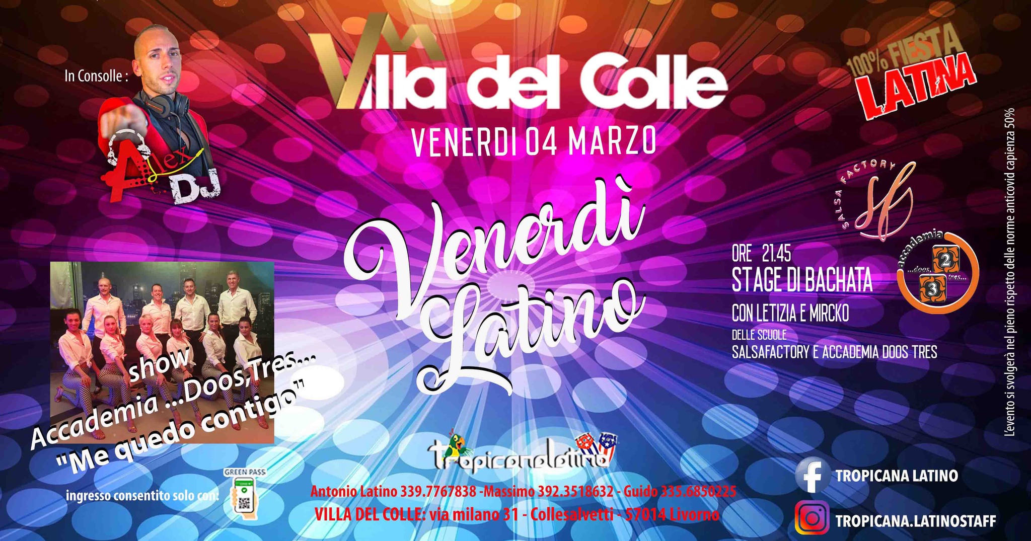 Il Venerdì Latino VillaDel Colle