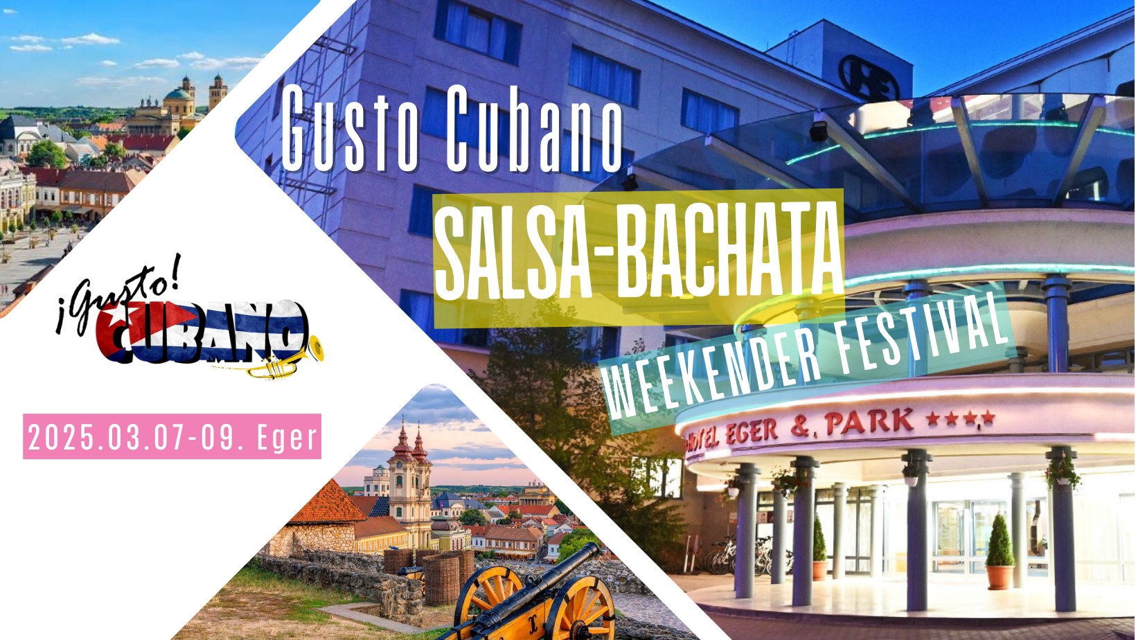 ¡Gusto Cubano! 2025 Eger, salsa & bachata weekender festival