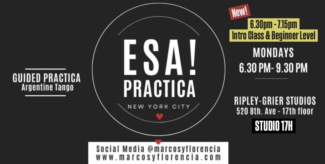 ESA! PRACTICA NYC + Intro Class & Beginner level