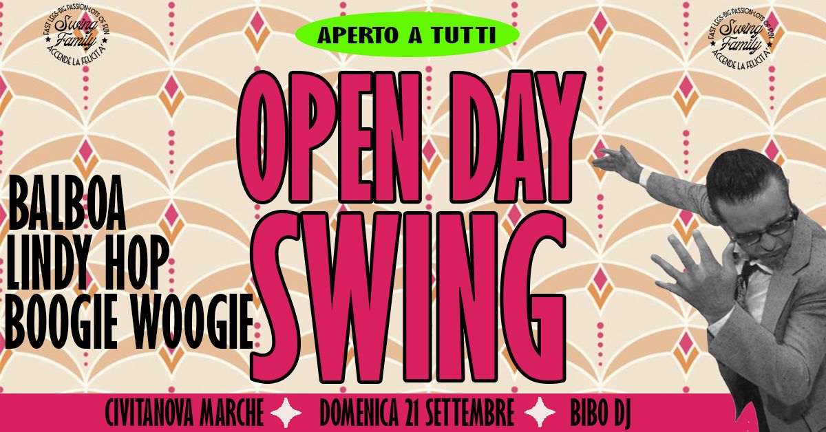 ☆OPEN DAY SWING☆ LEZIONI GRATUITE