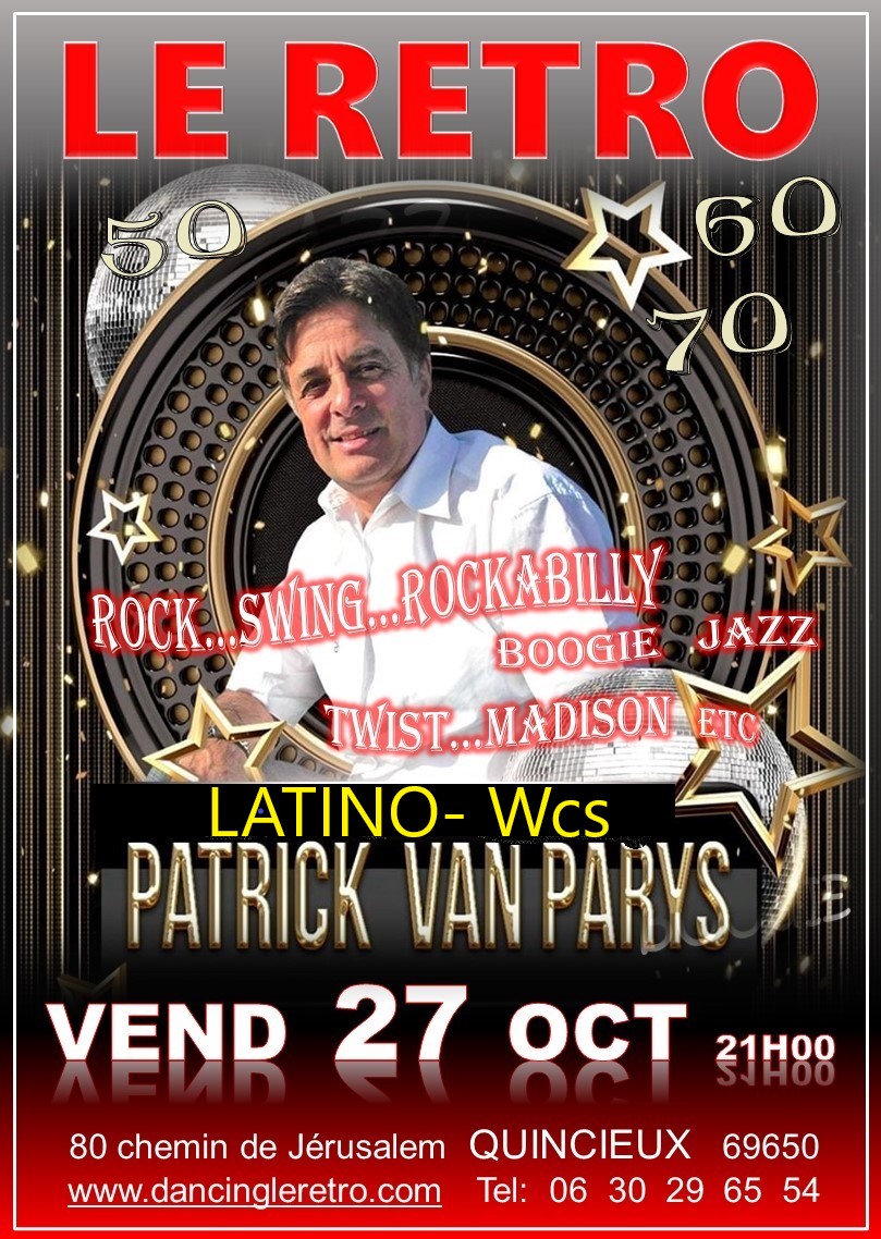 Dj VAN PARYS au RETRO à QUINCIEUX 69650