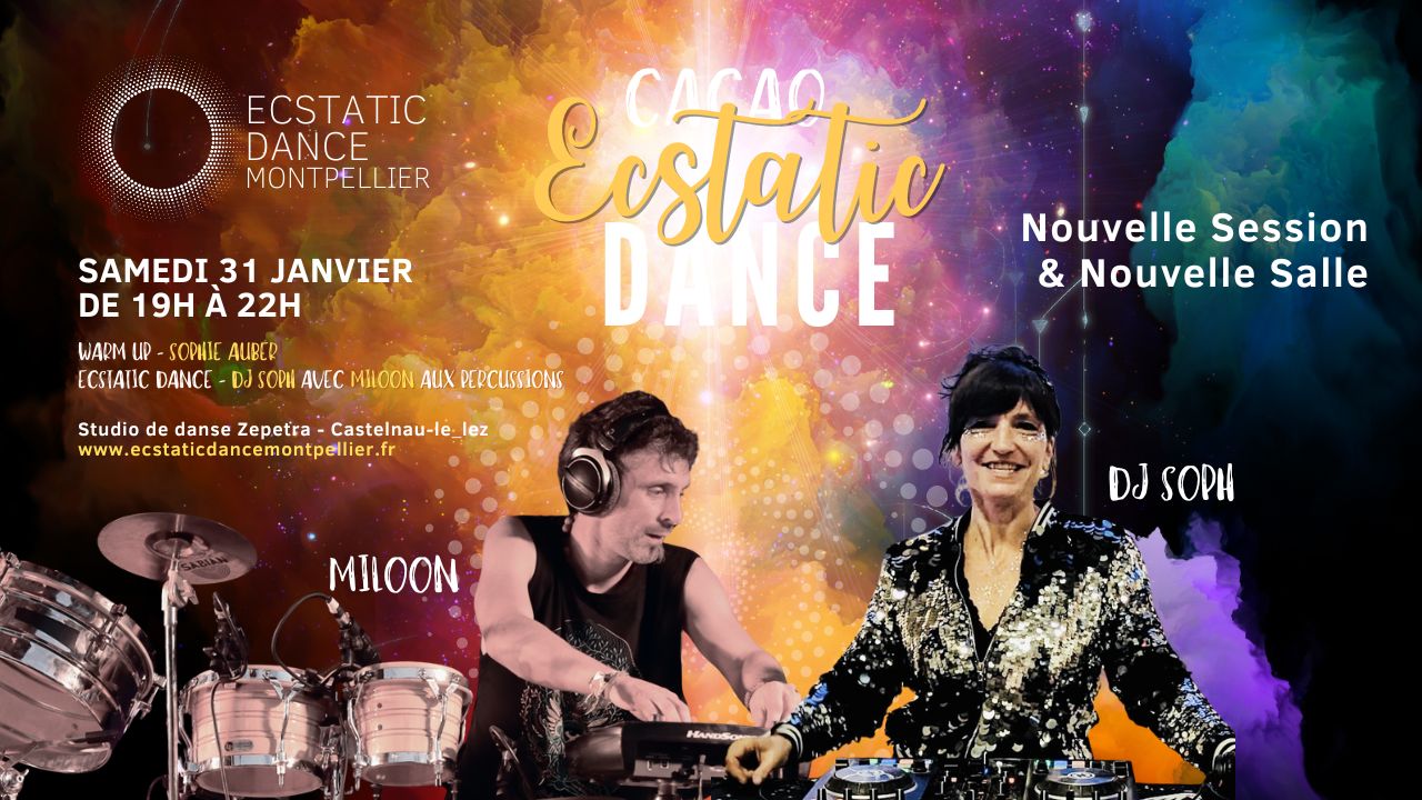 Ecstatic Dance Montpellier - La toute premiĂšre du Samedi Soir