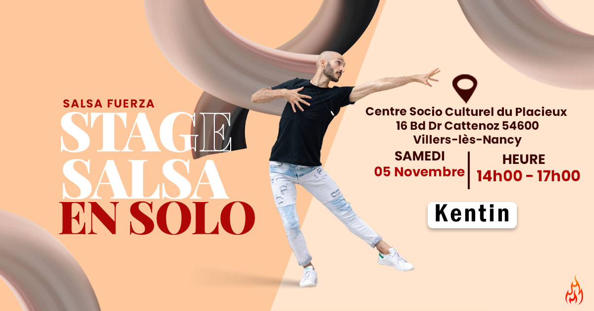 STAGE DE SALSA EN SOLO SAMEDI 05 NOVEMBRE