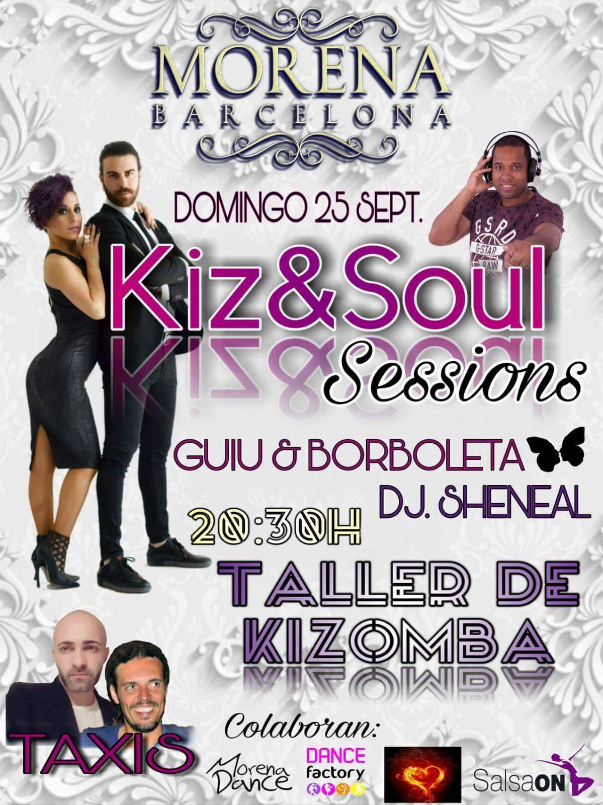 Noches Kiz & Soul en la Morena Castelldefels. 100% Kizomba!