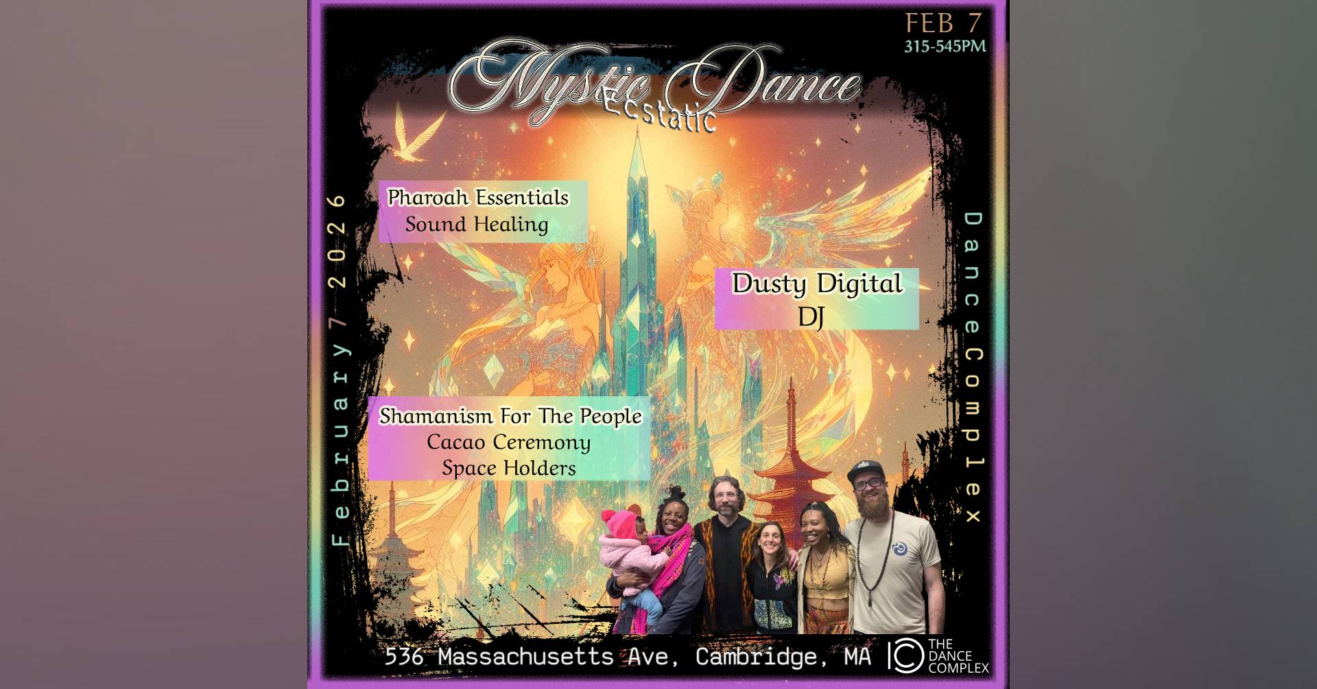 Mystic (ecstatic) Dance: Ceremony, Sober Dance, Sound healing