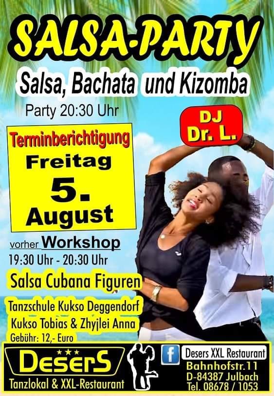 Workshop & party im Desers