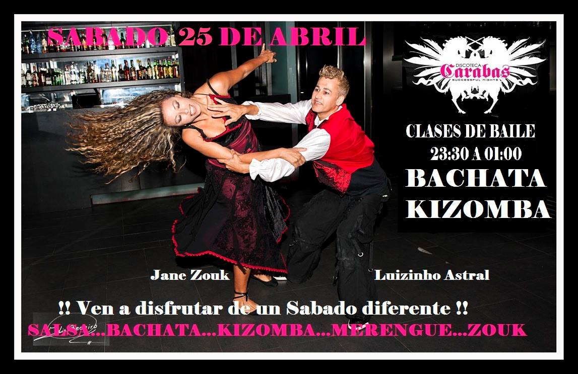 LATIN NIGHTS CARABAS....Sabado 25 de Abril