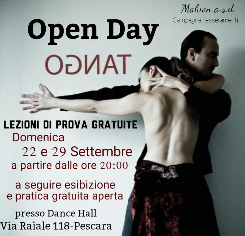 Open Day Tango Argentino!ll